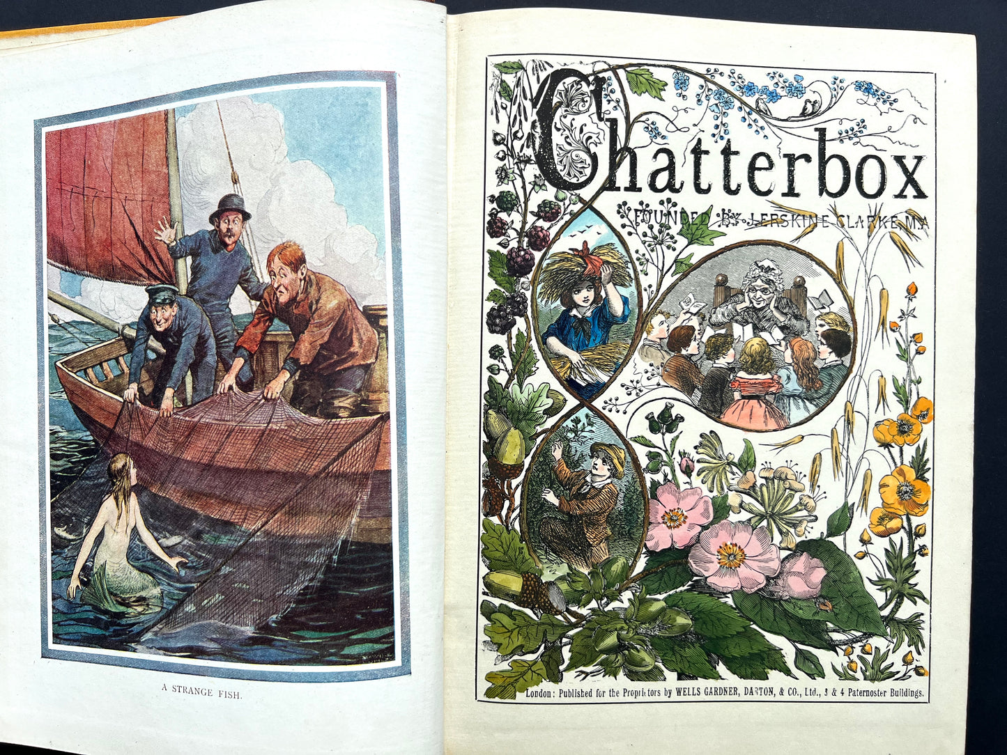 1922 CHATTERBOX Annual incl 52 Editions of The Magazine.
