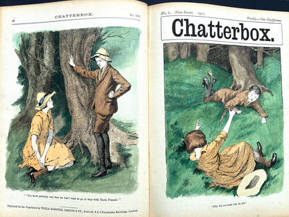 1922 CHATTERBOX Annual incl 52 Editions of The Magazine.