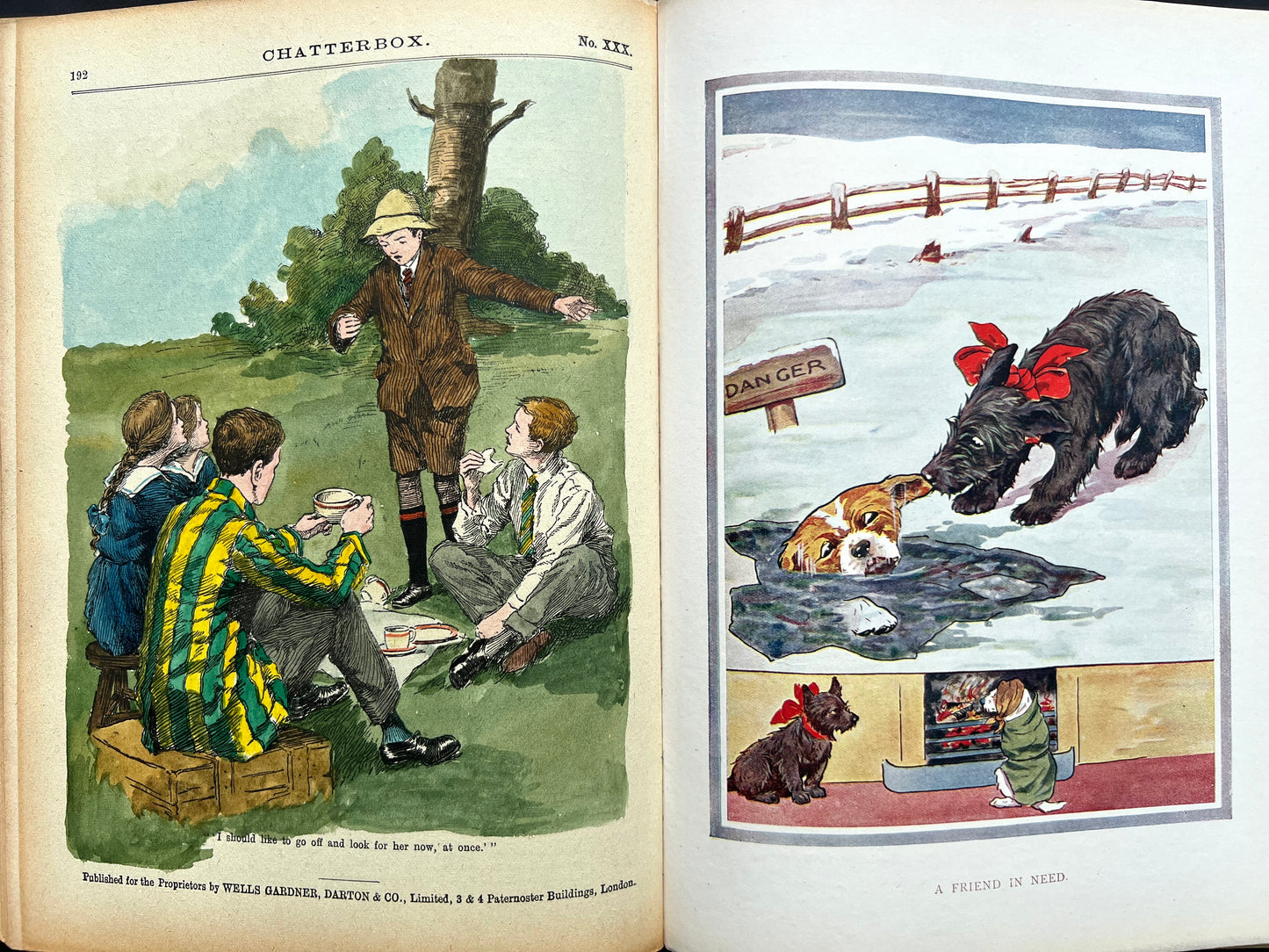 1922 CHATTERBOX Annual incl 52 Editions of The Magazine.