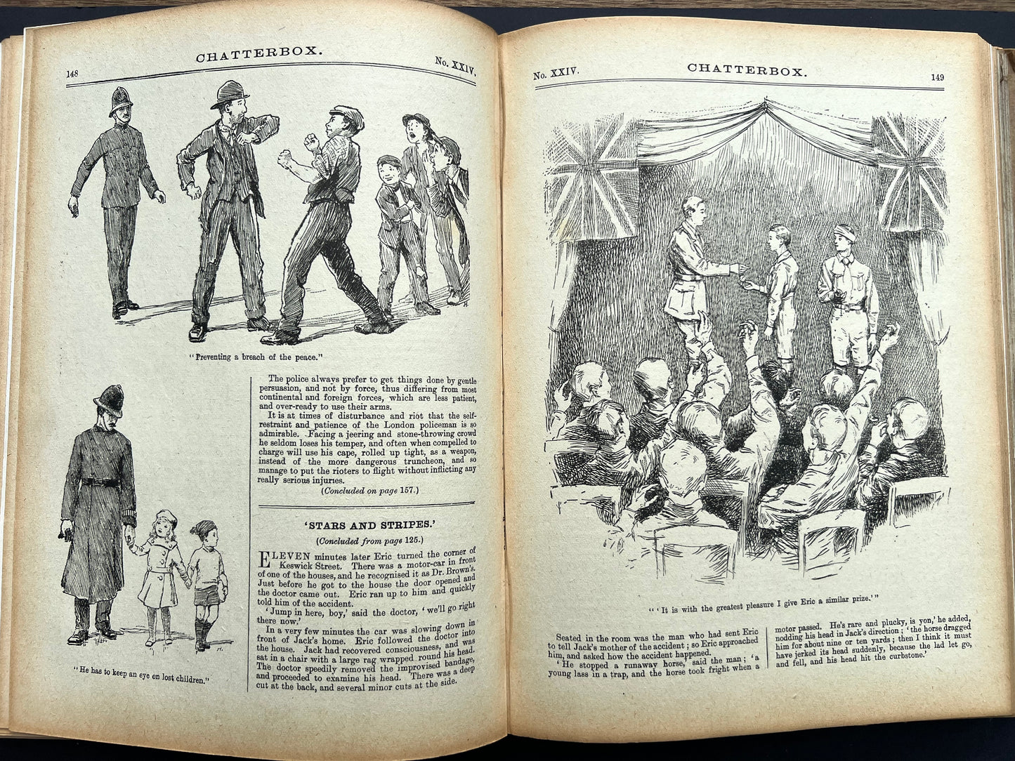 1922 CHATTERBOX Annual incl 52 Editions of The Magazine.