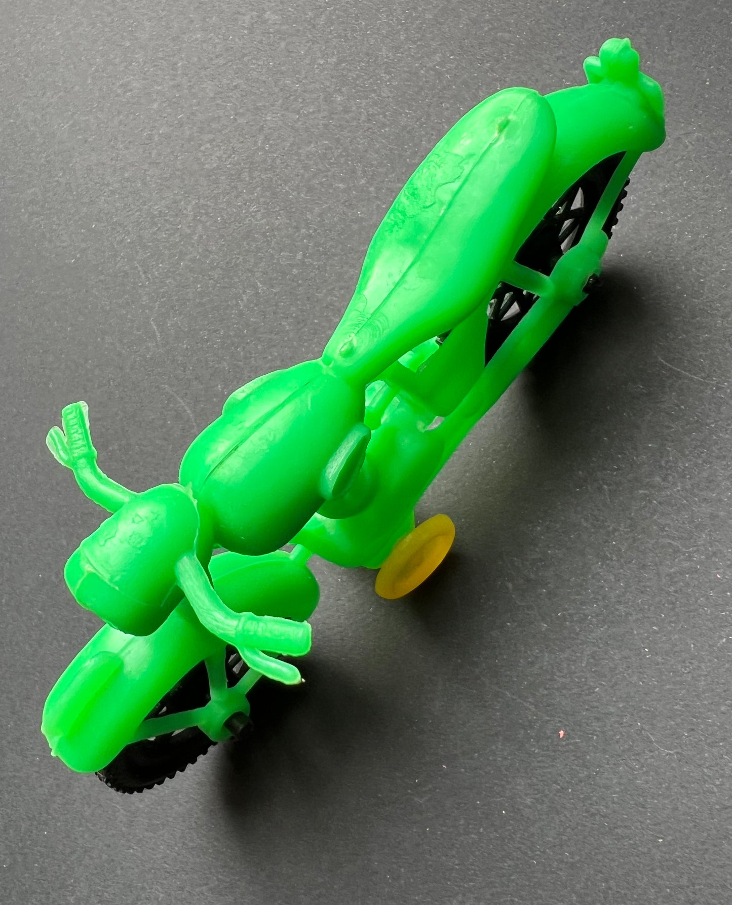1980s Toy Motorbike 12cm Lovely Mover...With Stabilisers !