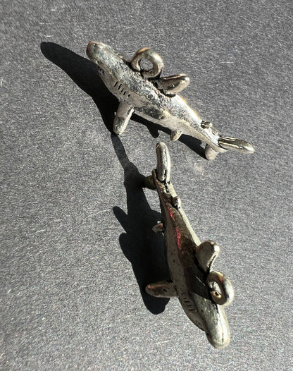 2.5cm 3D Shark Charm / Pendant