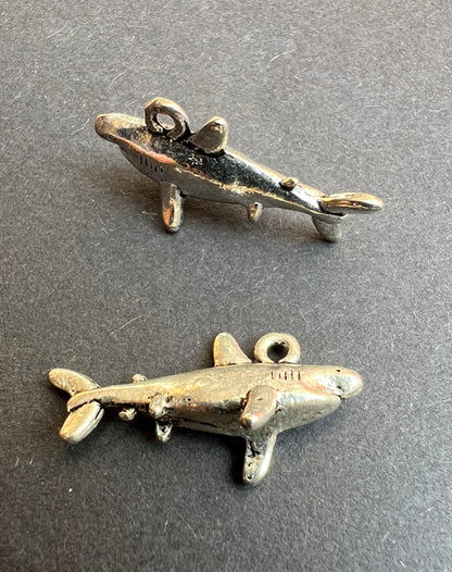 2.5cm 3D Shark Charm / Pendant