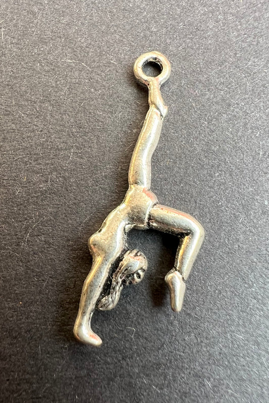 Elegant Gymnast 2.2cm tall Charm / Pendant