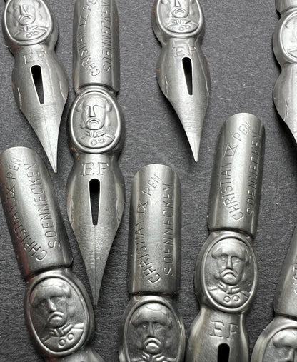 10 Interesting Old Christian 1X Pen Nibs