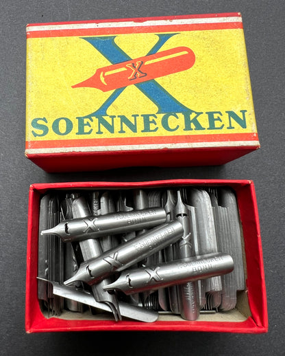 Box of 144 Old German Ink Pen Nibs