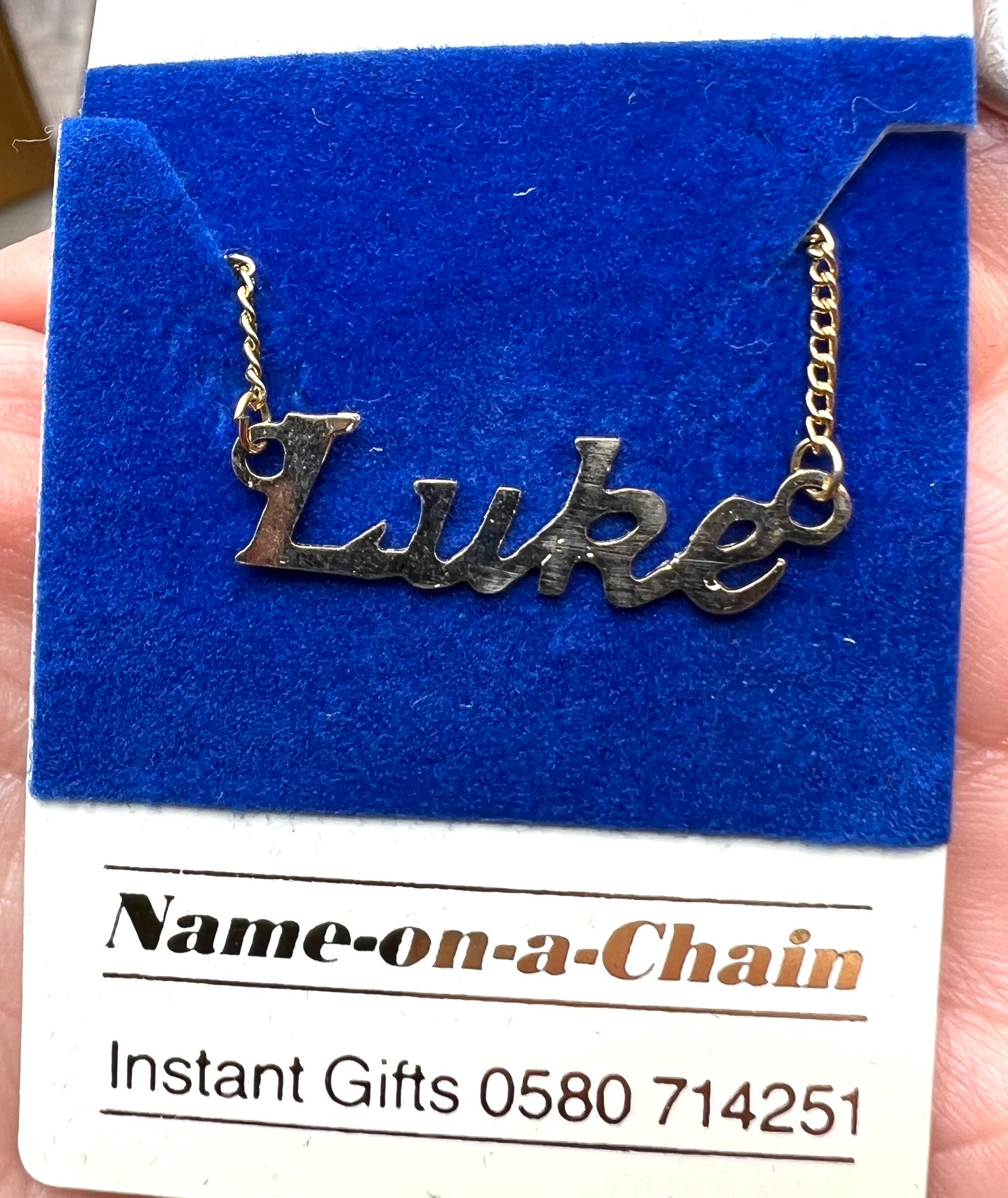 Profoundly 70s Name-on-a-Chain Necklace - 11 Lovely Mens Names