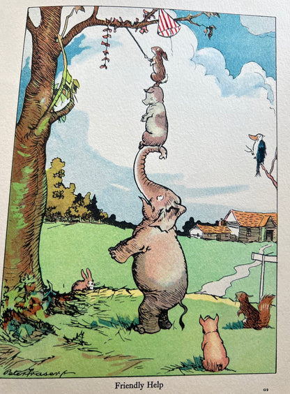 1936 BLACKIES "TODDLERS" Illustrated story book