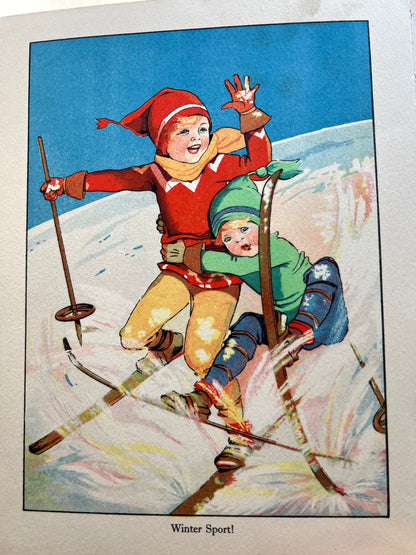 1936 BLACKIES "TODDLERS" Illustrated story book