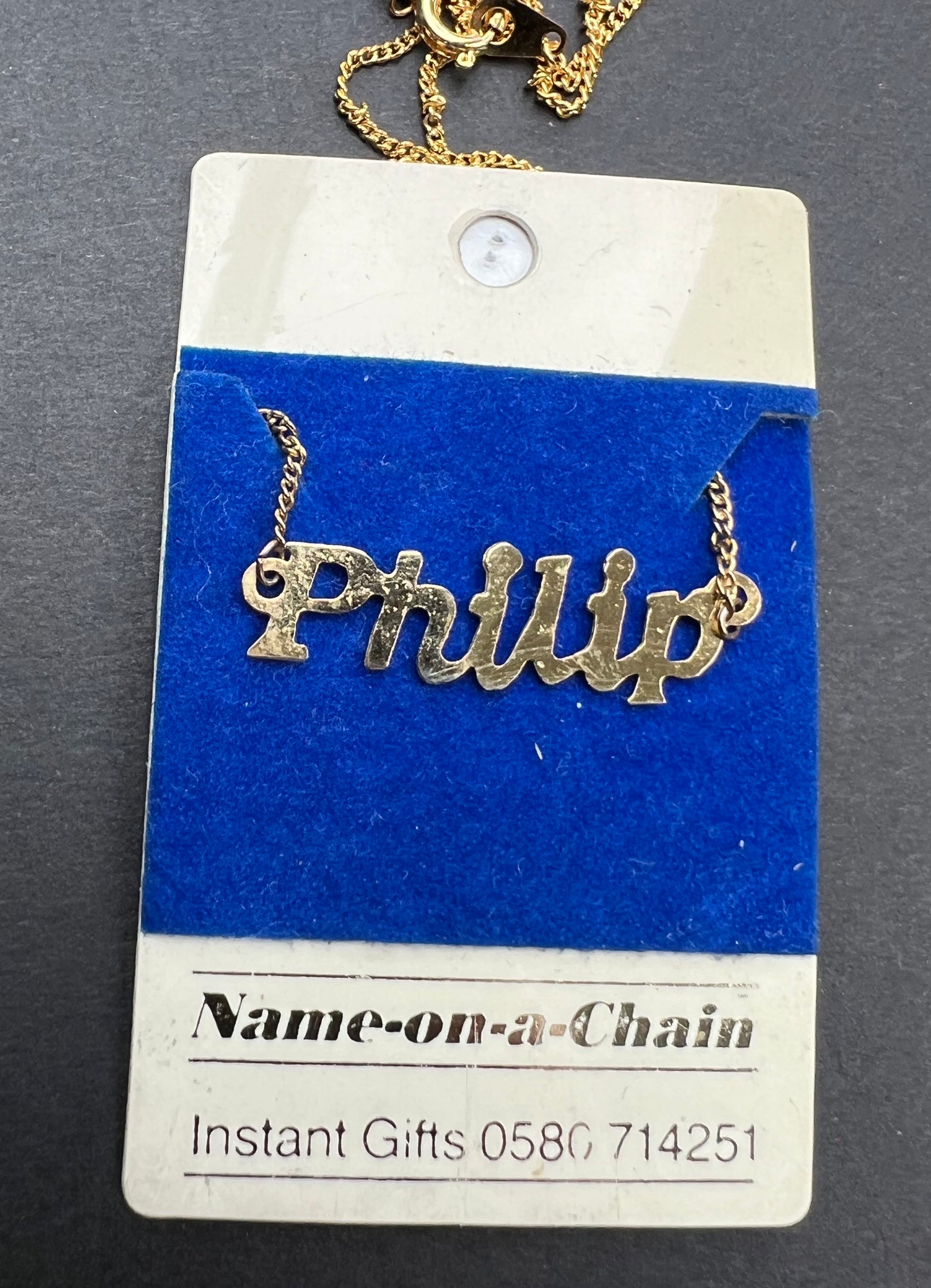 Profoundly 70s Name-on-a-Chain Necklace - 11 Lovely Mens Names