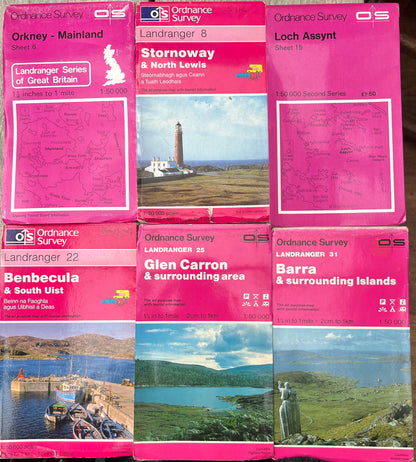 14 OS Maps of Scotland