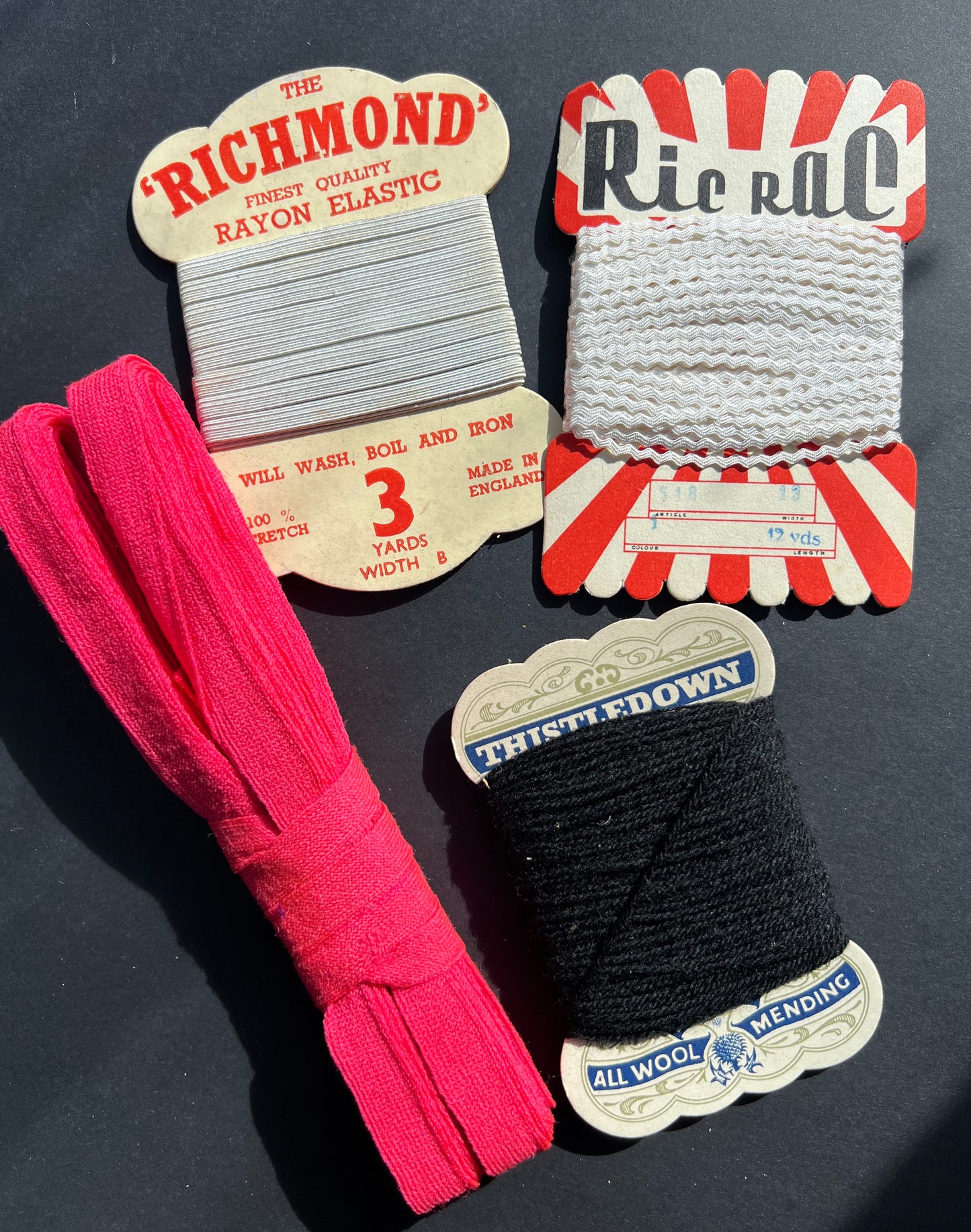 10 Pieces of Vintage Haberdashery