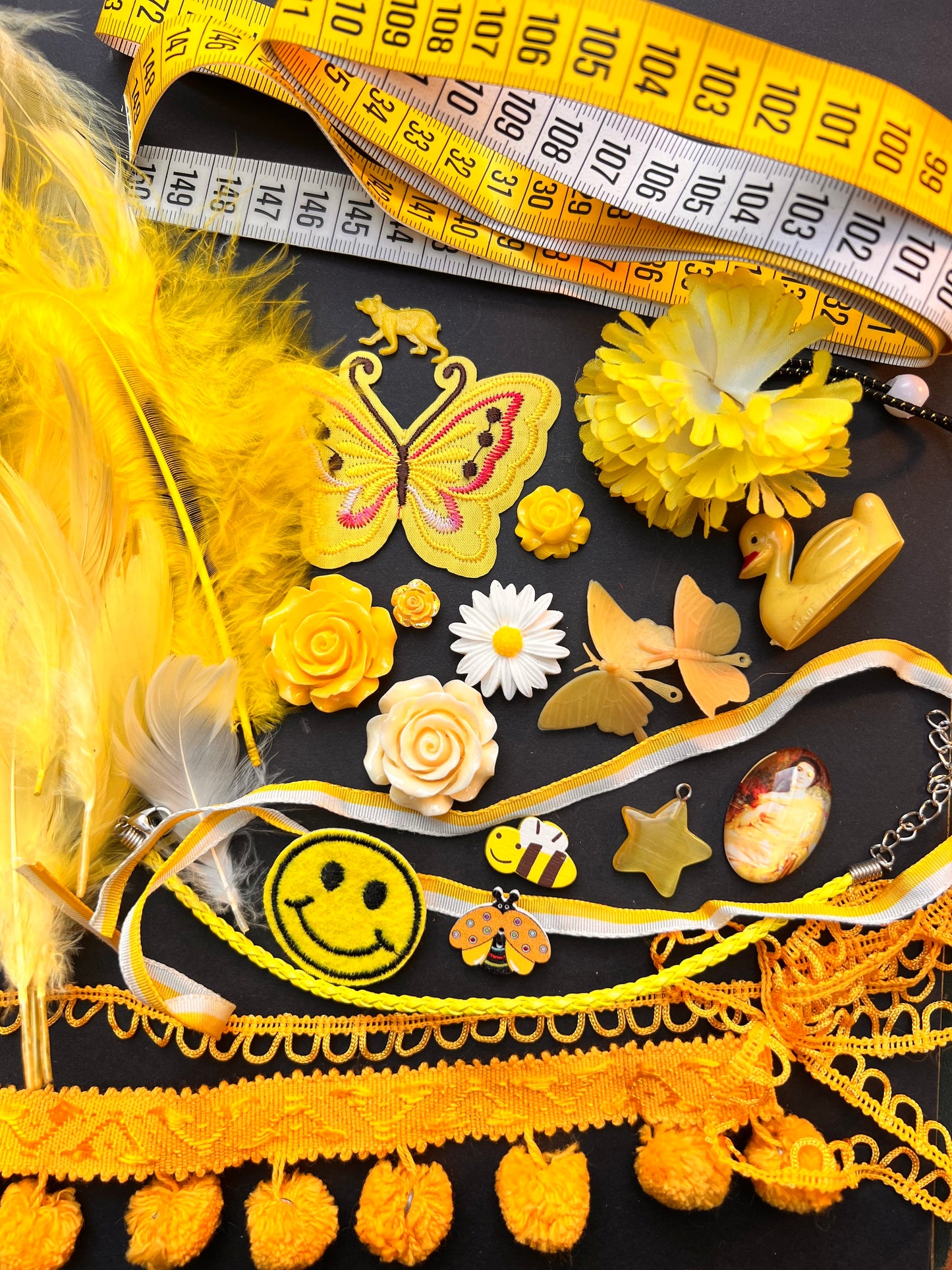 Yellow Vintage Craft Pack 2.