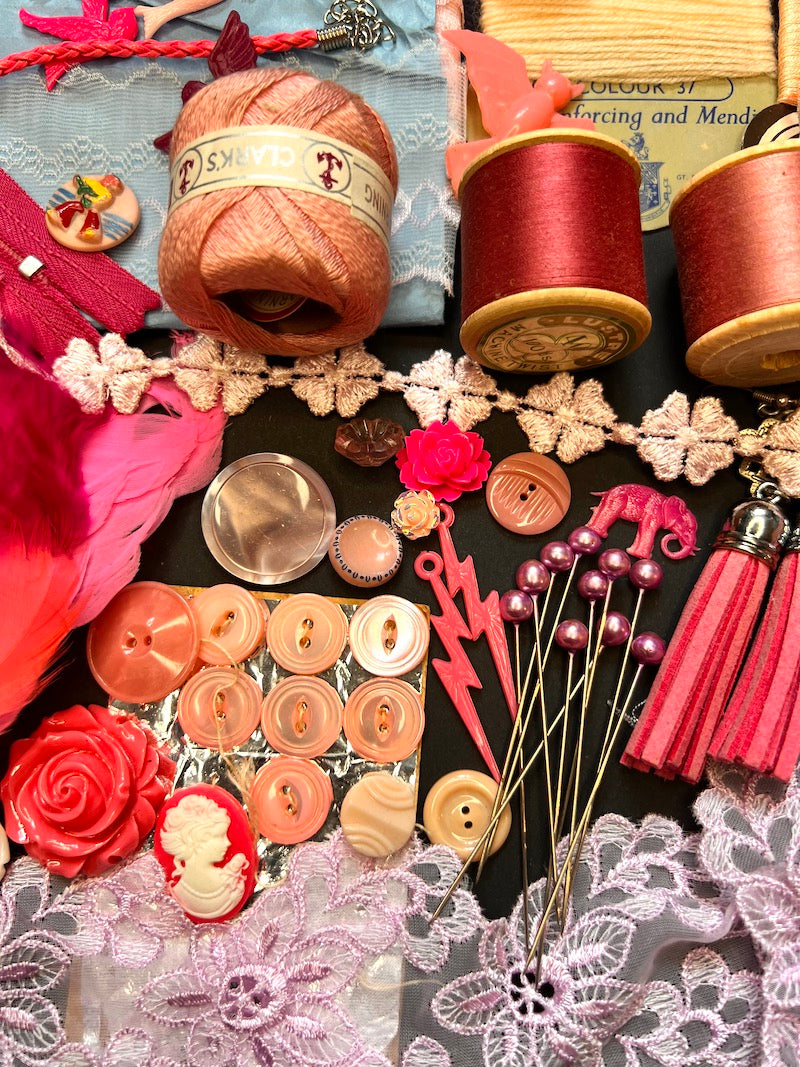 Pink Vintage Craft Pack 2.