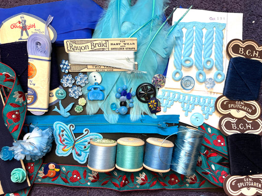 Blue Vintage Craft Pack 1.