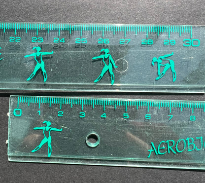 Gloriously 1980s Aerobics 30cm Ruler