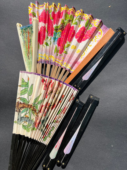6 Vintage Fold Up Fans To Repair
