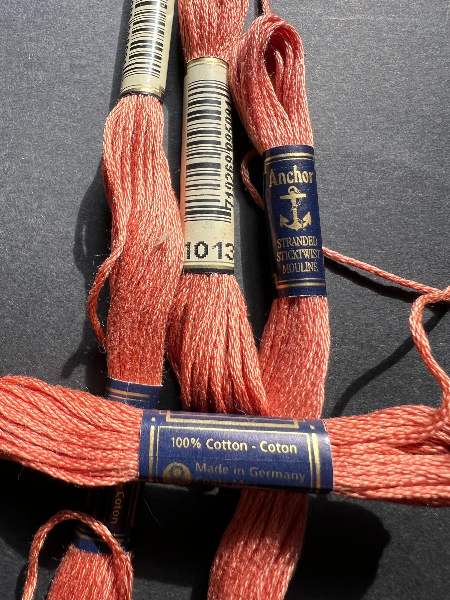 8m of ANCHOR 100% Cotton Embroidery Thread - Choice of 6 Autumnal Colours