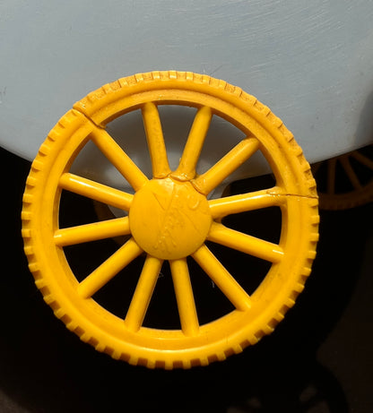 A RELIABLE Product Big 17cm Toy Pram with repaired wheel