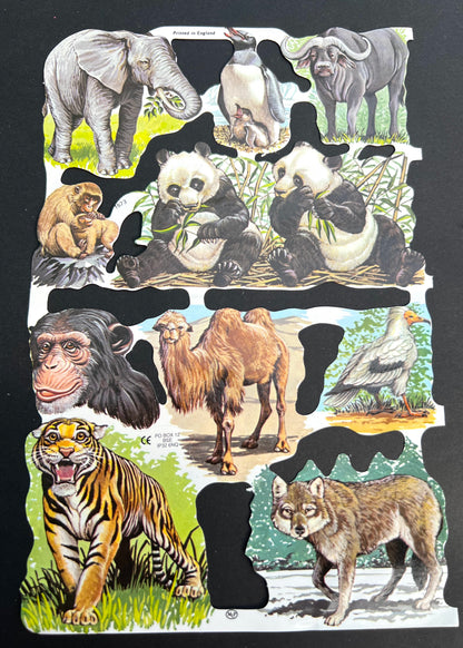 2 Sheets of MLP Animal Scraps