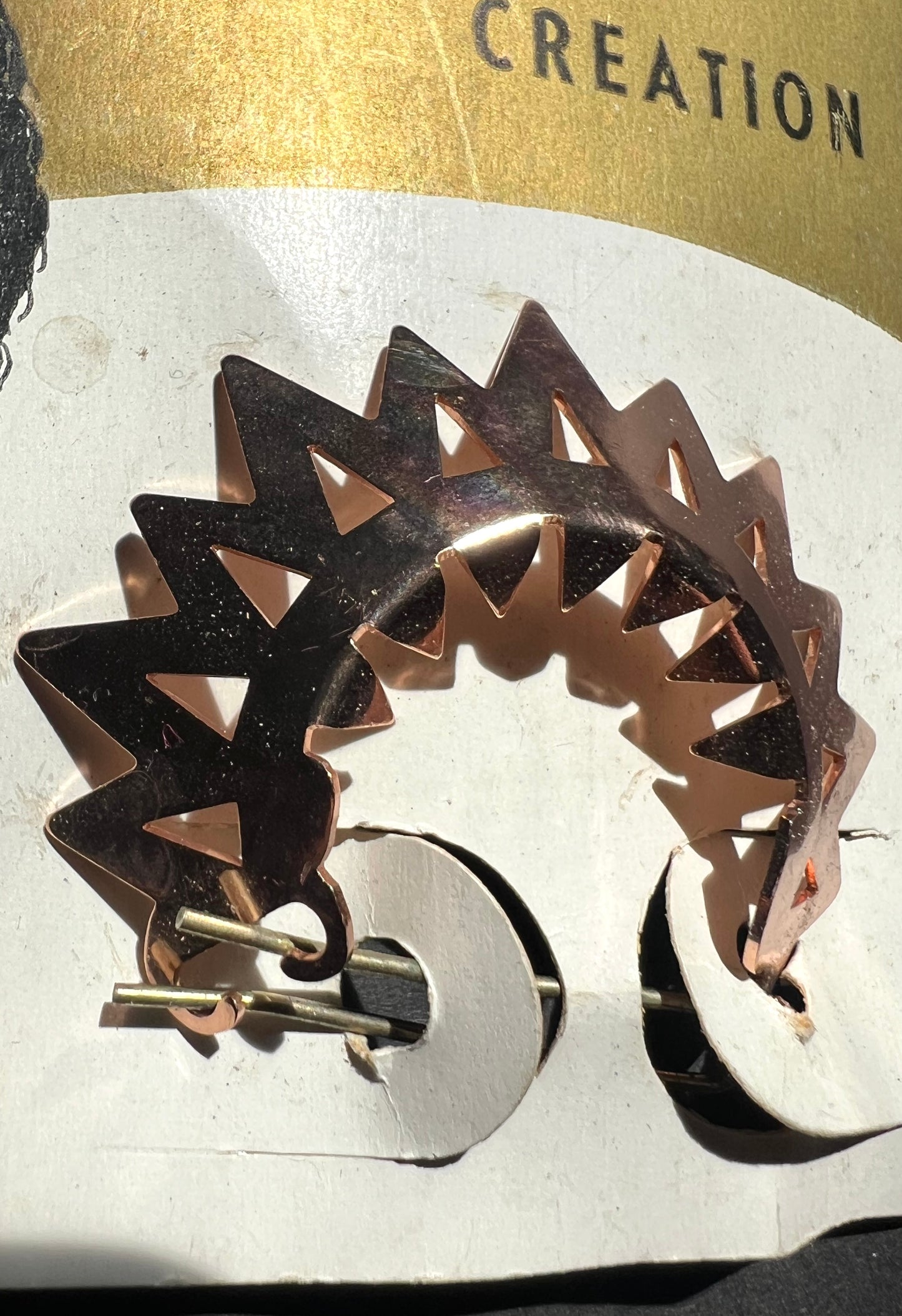 Extraordinary Mid Century Metal Hair Clip