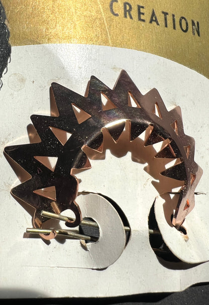 Extraordinary Mid Century Metal Hair Clip