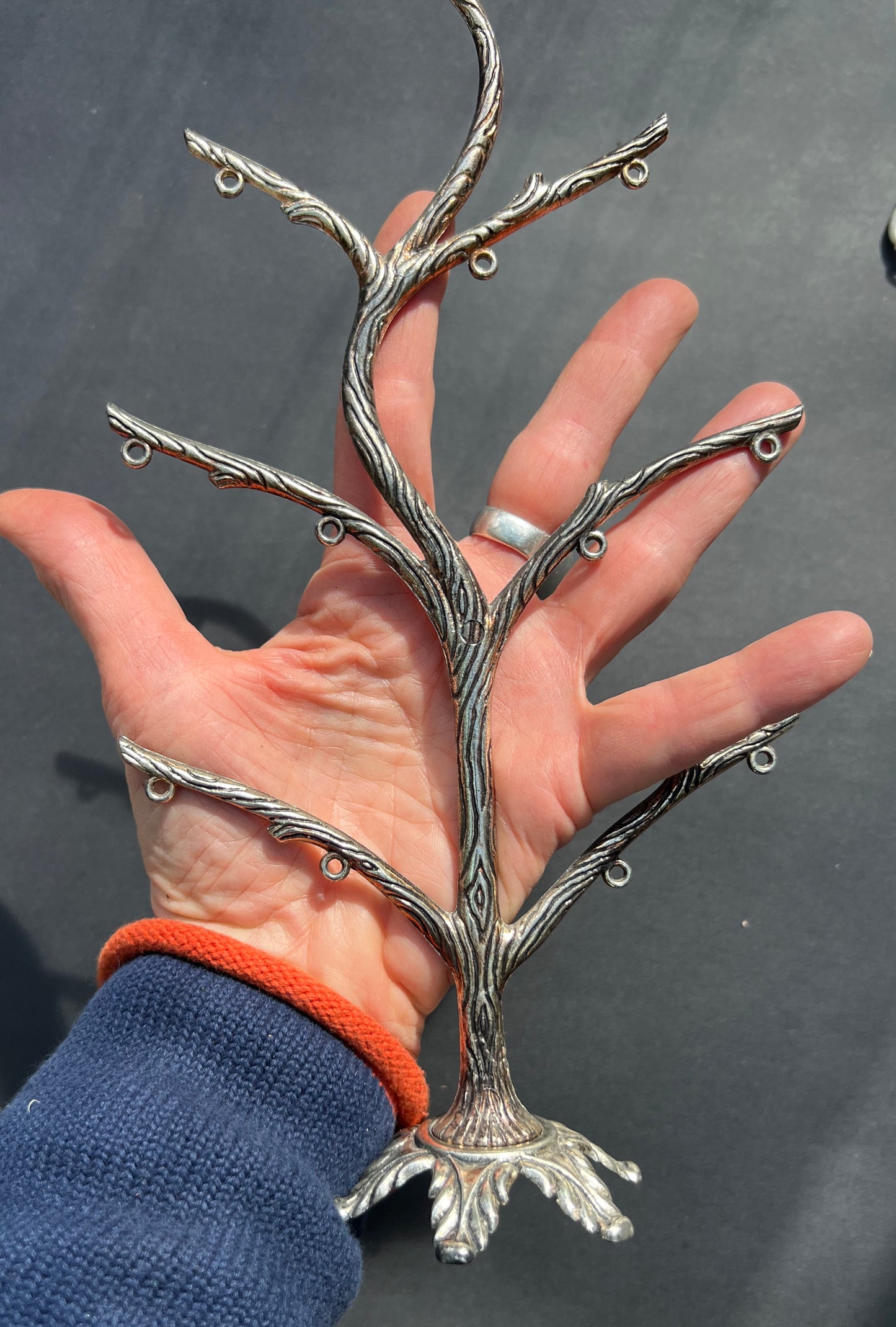 Vintage Tree Shaped Earring Holder