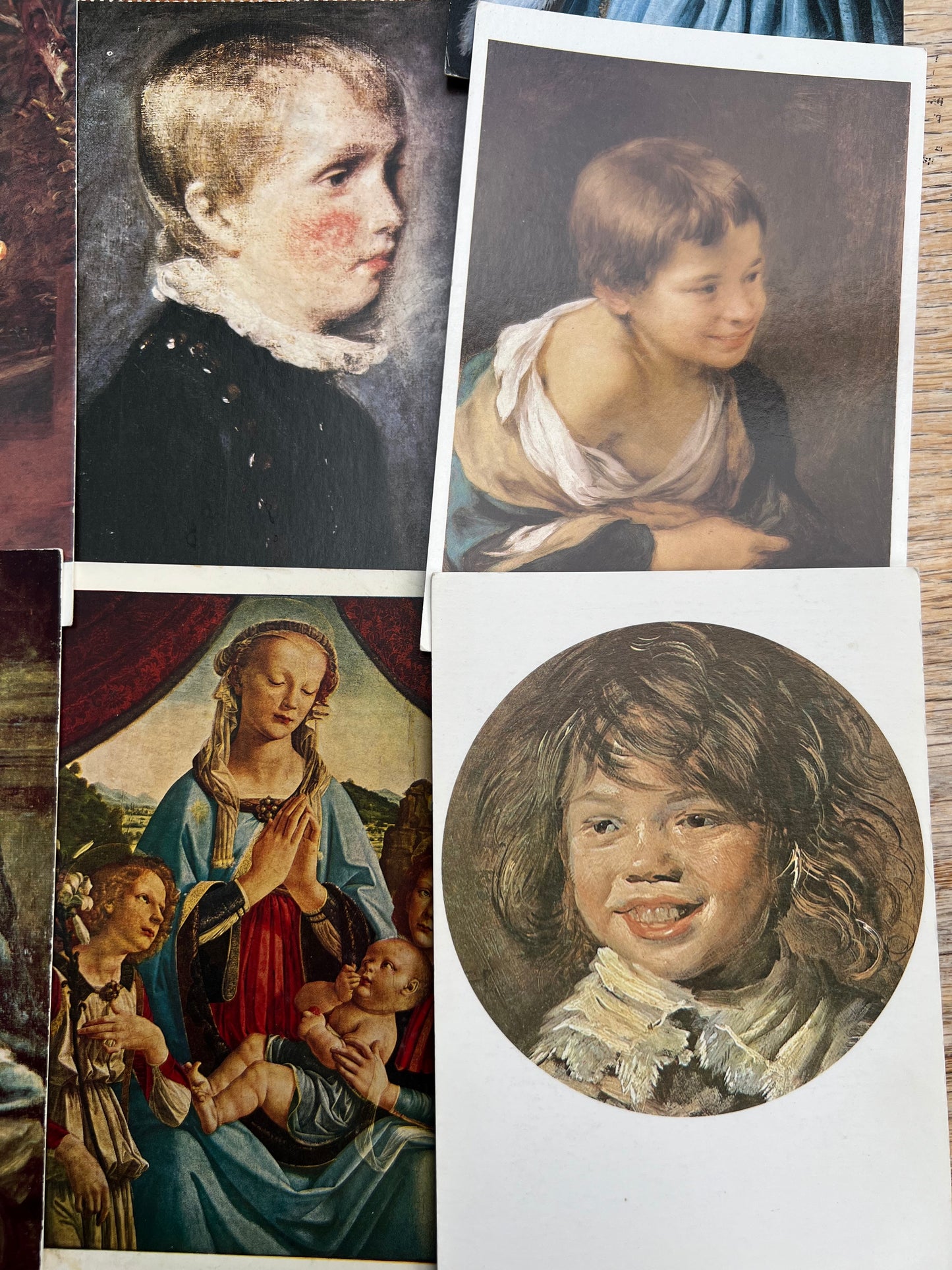 12 Art Postcards of Children