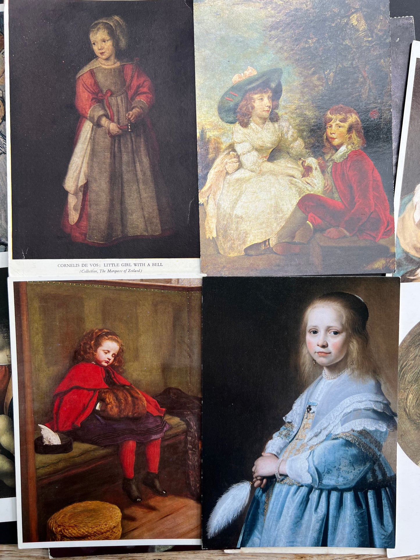 12 Art Postcards of Children