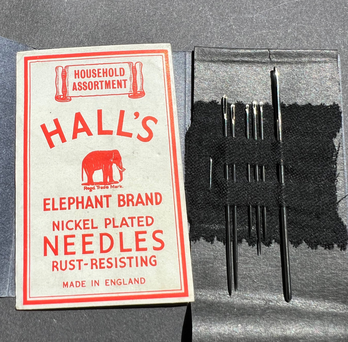 Vintage Elephant Brand Household Assortment - 6 Needles 3.5-6.3cm