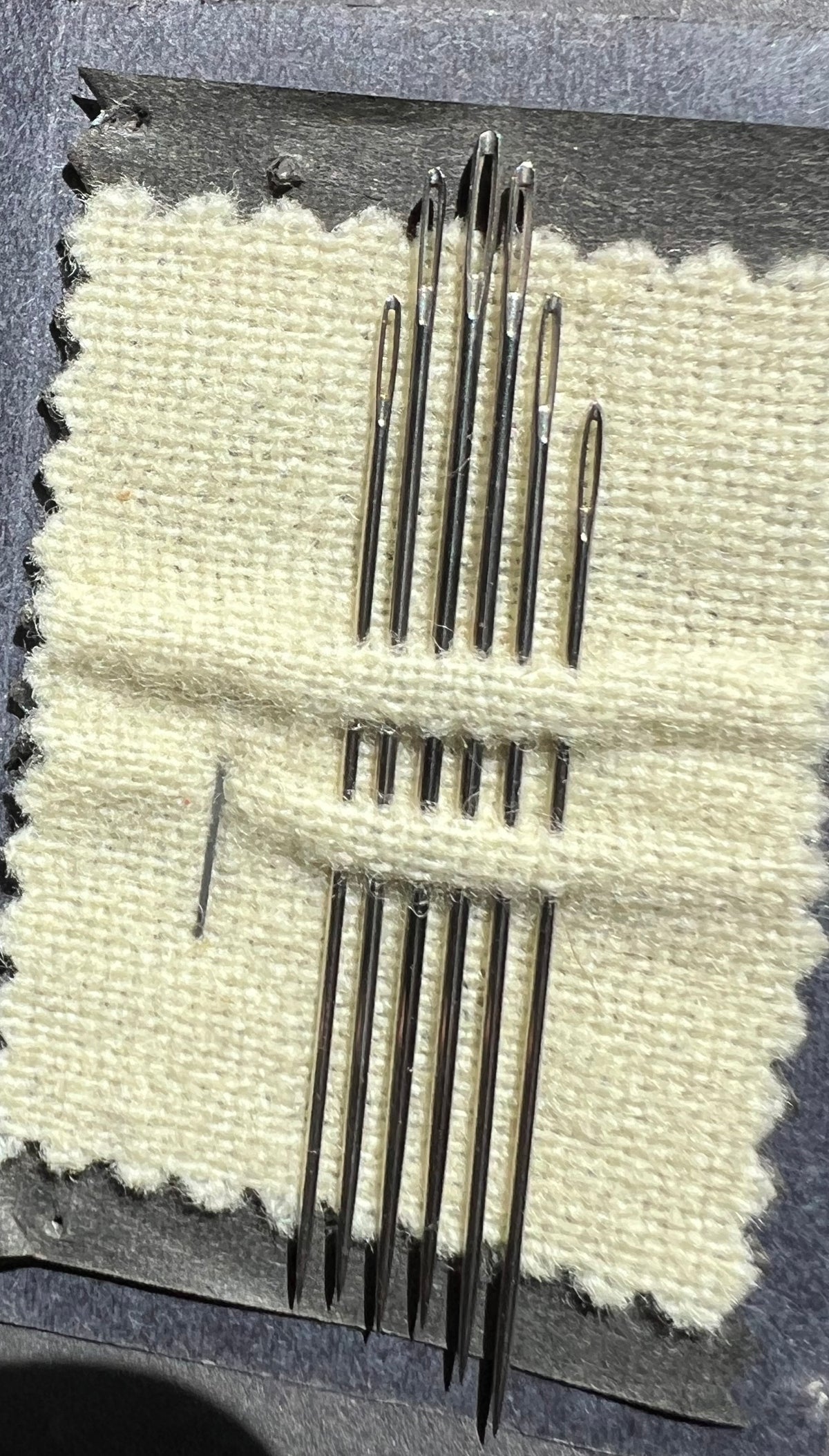 Vintage Elephant Brand Darners 1/5,  6 Needles 5-6cm