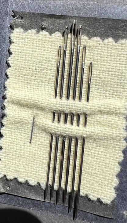 Vintage Elephant Brand Darners 1/5,  6 Needles 5-6cm