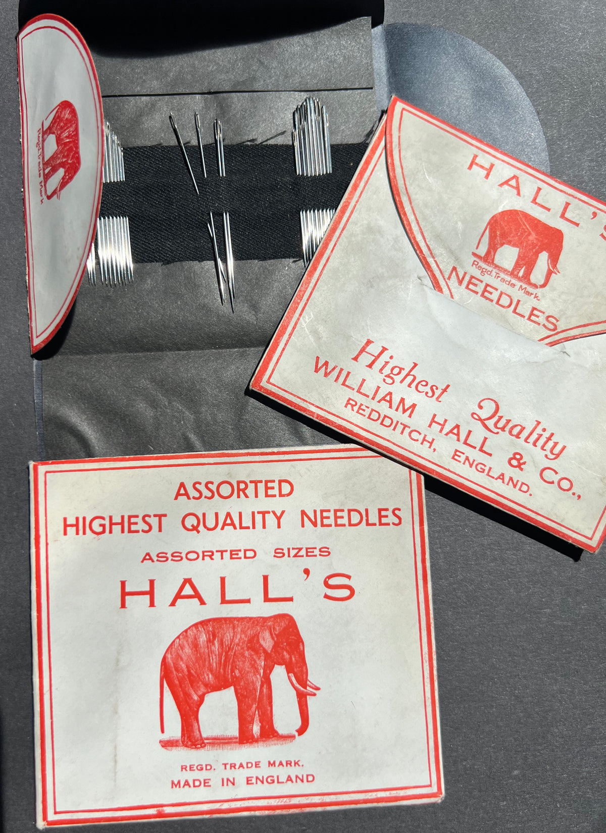 Vintage Elephant Brand ASSORTED Needles - 30 Different Sized Needles