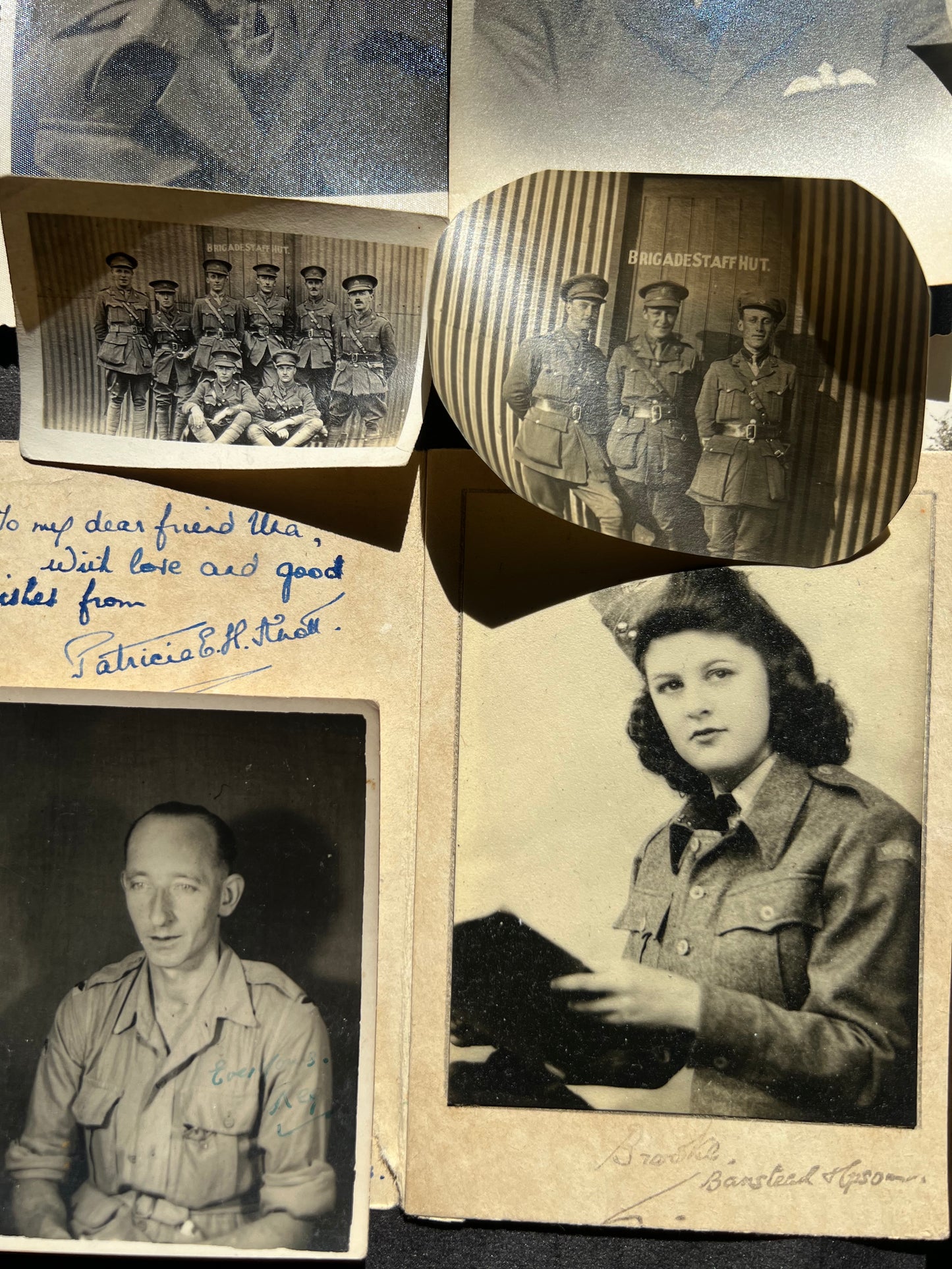 20 Photos of 1st + 2nd WW  Military Personnel (F25)