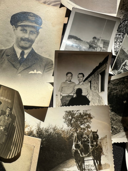 20 Photos of 1st + 2nd WW  Military Personnel (F25)