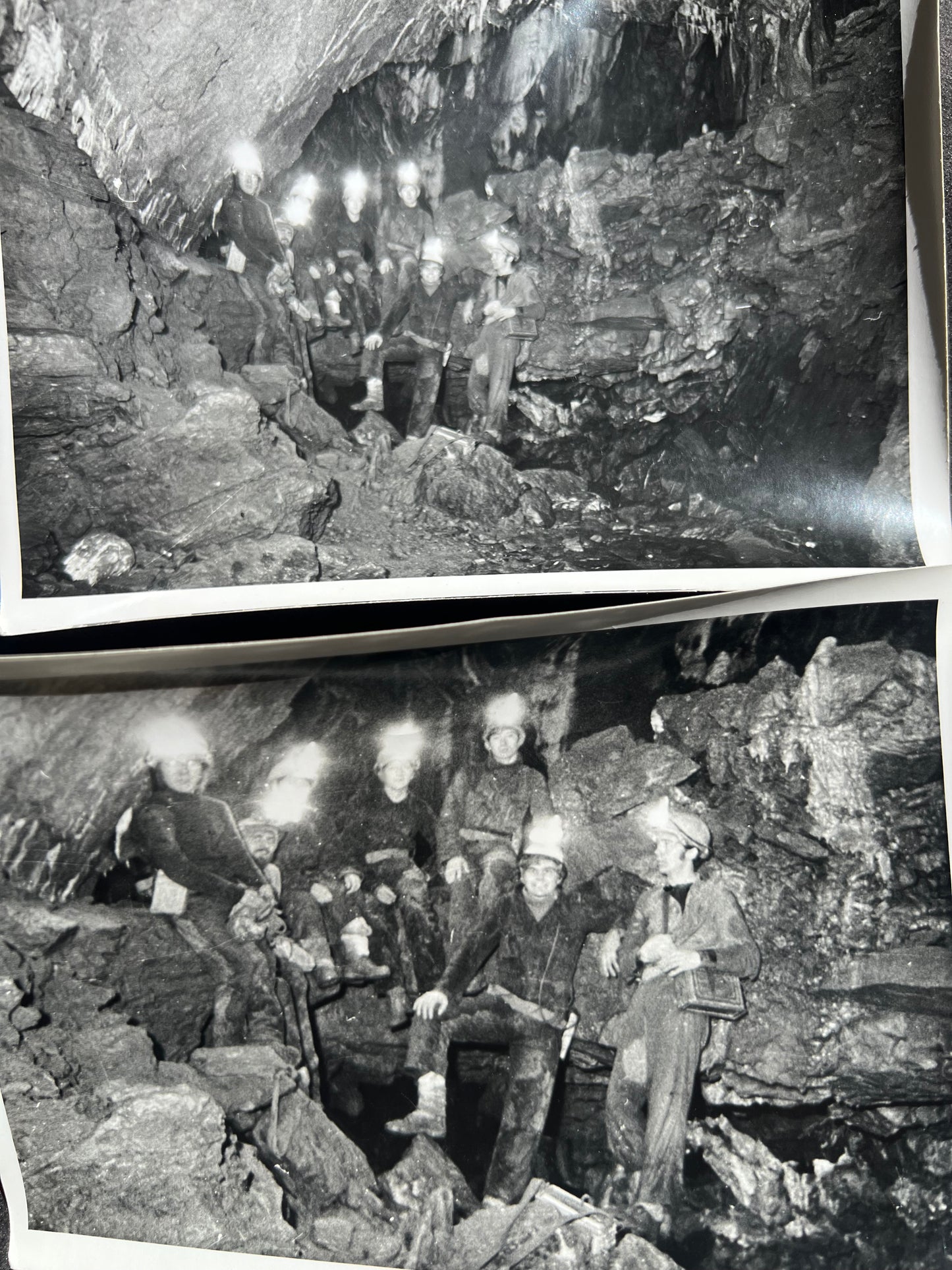 8 Photos of Caves and Cavers (F26)