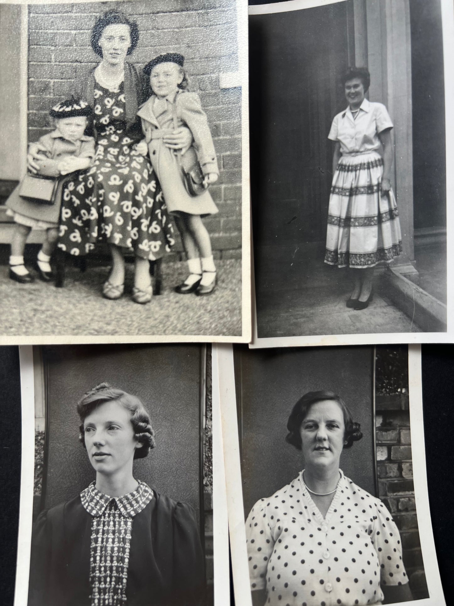 21 Old Photos 1930s-60s of Well Dressed Ladies  (F30)