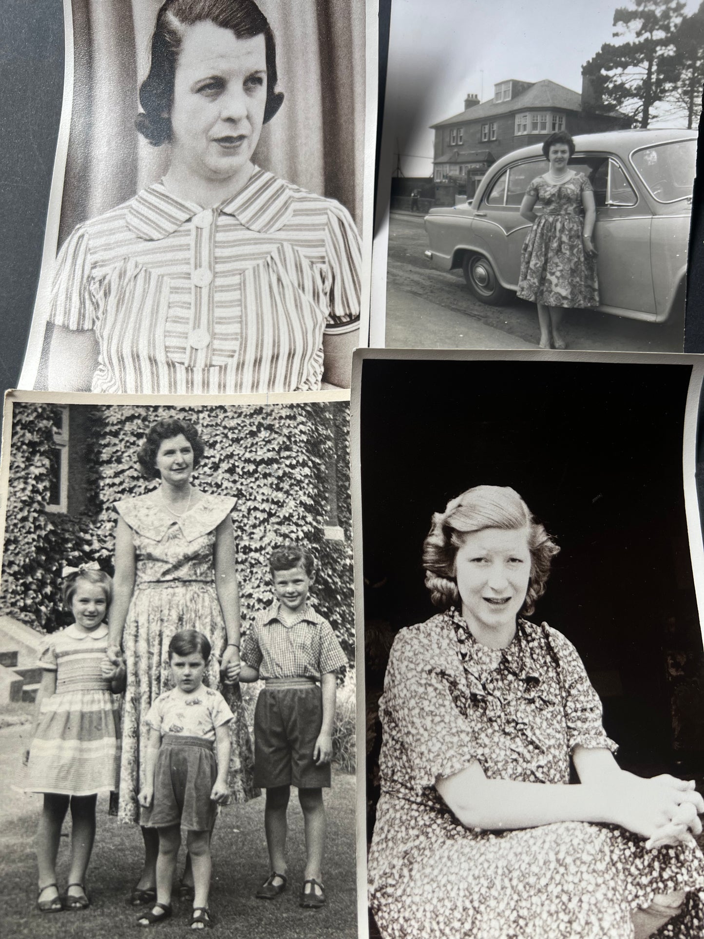 21 Old Photos 1930s-60s of Well Dressed Ladies  (F30)