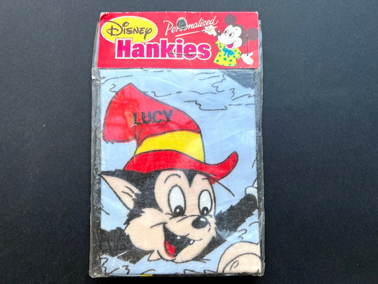 Vintage Disney Personalised LUCY Hankie