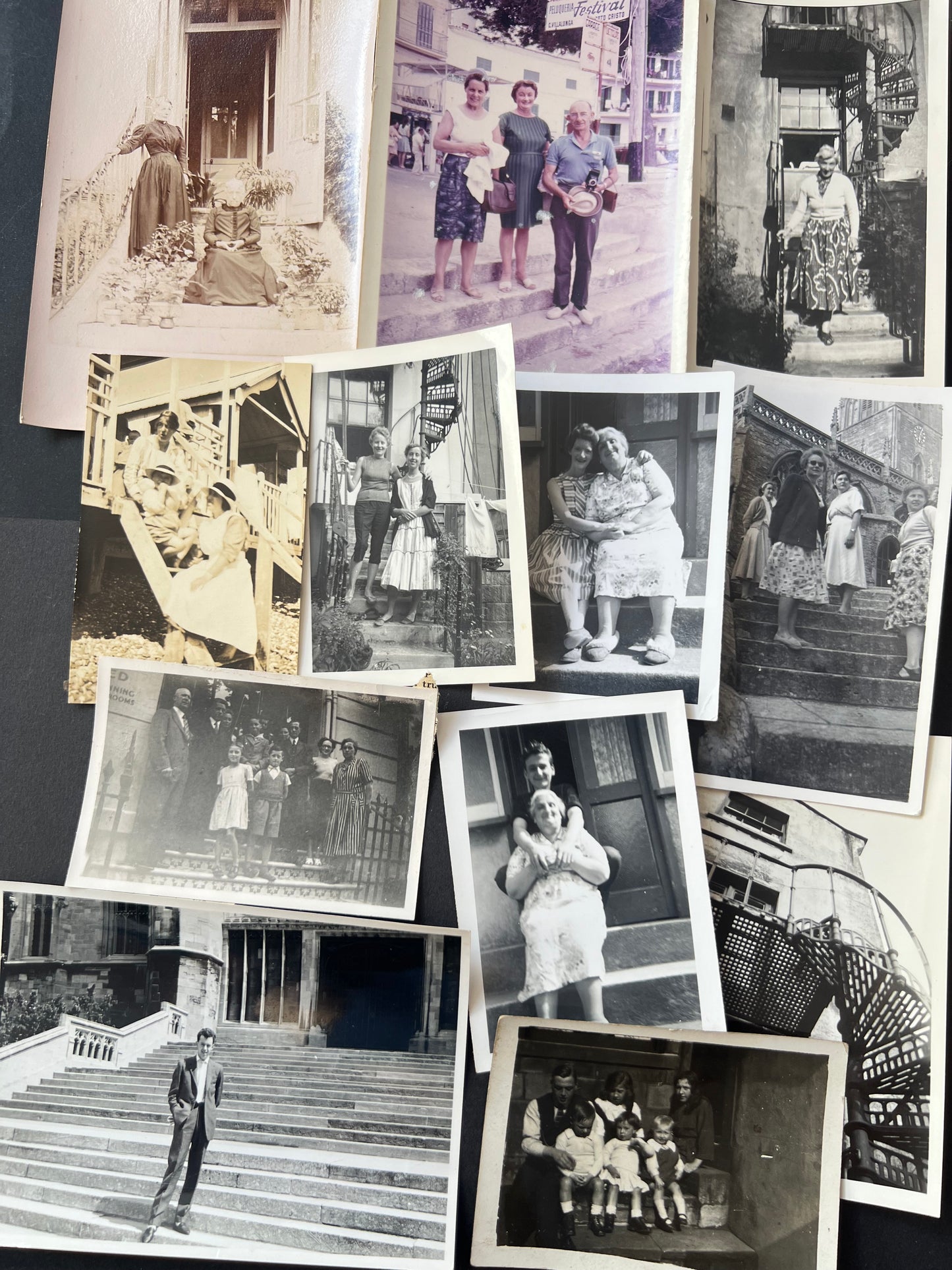 12 Old Photos of People (F37)