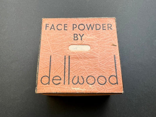 Unopened 1930s Box of DELLWOOD FACE POWDER