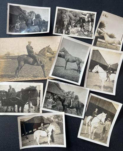 10 Old Photos of People on Horses (F33)