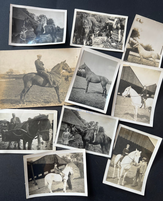10 Old Photos of People on Horses (F33)