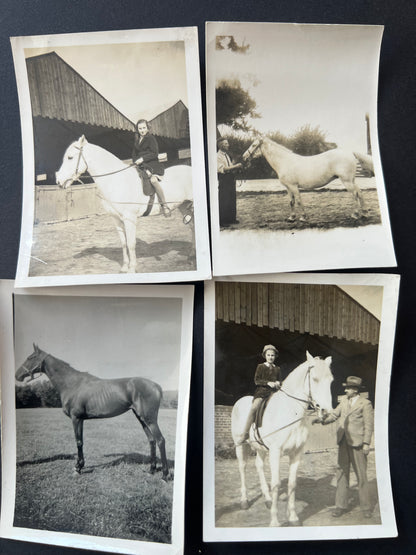 10 Old Photos of People on Horses (F33)