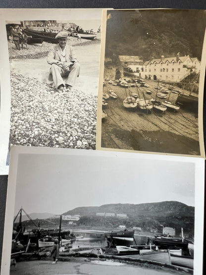 11 Old Photos of People and Boats on Beaches (F38)
