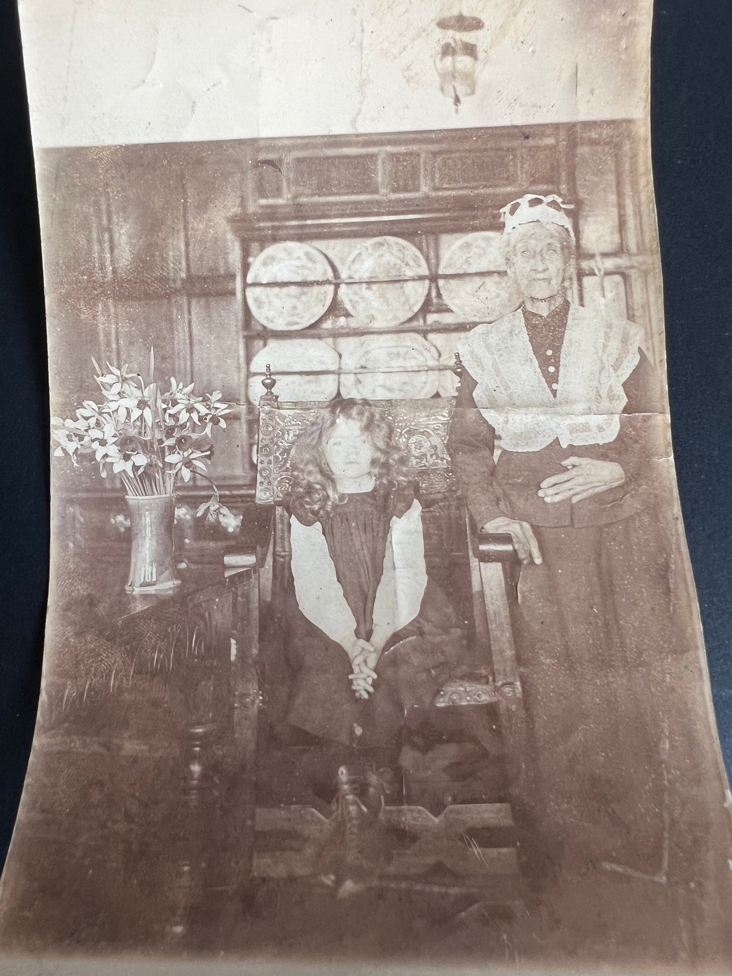 12 Old Photos 1900s - 70s  of Interiors (F44)