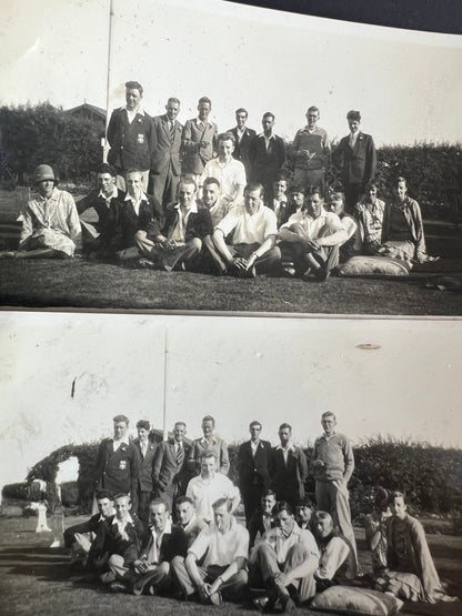 9 Old Photos 1940s/50s of Groups of Friends Having a Laugh (F50)
