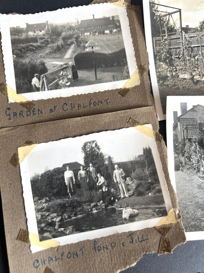 23 Old Photos 1920s -50s of People and their Gardens (F51)