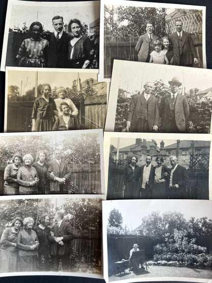 23 Old Photos 1920s -50s of People and their Gardens (F51)