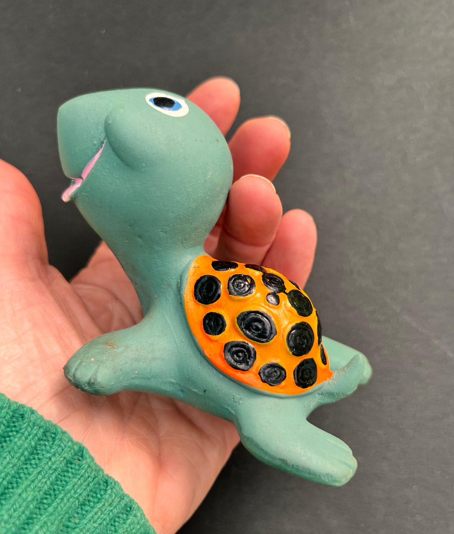 Strange Squeeky Squeezy Rubber Turtle Toy